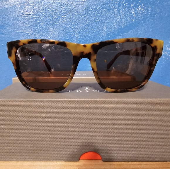 Triwa Turtle Clyde Sunglasses Handmade SHAC112 - Picture 1 of 10